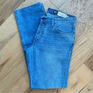 Imogene And Willie Jeans Barton Slim Selvedge Vidalia Mills Light Wash Size 34